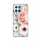 Silikonska futrola - maska print Skin za Huawei Honor X6 Luxury Pink Flowers.
