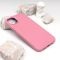 Futrola - maska Beautiful Shine Leather iPhone 14 Plus 6.7 roze.