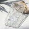 Futrola - maska Glitter za iPhone 12 6.1 srebrna.