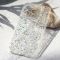 Futrola - maska Glitter za iPhone 14 Pro 6.1 srebrna.