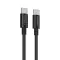 USB data kabl Comicell Superior CO-BX44 Fast 100W 5A Type C 1m crni (MS).