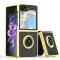 Futrola - maska Frosted Shockproof za Samsung Galaxy Z Flip 6 zuta.
