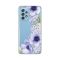 Silikonska futrola - maska print Skin za Samsung A525 Galaxy A52 4G/A526 Galaxy A52 5G/A528B Galaxy A52s 5G Blue Roses.