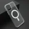 Futrola - maska STANDARD MagSafe za iPhone 12 Pro Max (6.7)providna (bela) (MS).