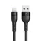 USB data kabl Moxom MX-CB184 3A lightning 1m crni (MS).
