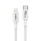 USB data kabl Moxom MX-CB136 PD 30W Type-C na lightning 1m beli (MS).
