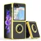 Futrola - maska Ring Magnet za Samsung F731B Galaxy Z Flip 5 5G zuta.