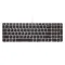 Tastatura za laptop HP 850 G3 mali enter sivi frame.
