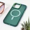 Futrola - maska Magsafe colorful za iPhone 15 Pro Max 6.7 tamno zelena.