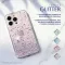 Futrola - maska Glitter za iPhone 15 Pro Max 6.7 plava.