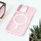 Futrola - maska Magsafe colorful za iPhone 15 Pro 6.1 roze.