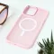 Futrola - maska Magsafe colorful za iPhone 15 Pro Max 6.7 roze.