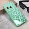 Futrola - maska Shiny glass za Xiaomi Redmi 12C svetlo zelena.