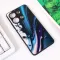 Futrola - maska Abstract za Xiaomi Redmi Note 13 4G tamno plava.