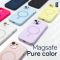 Futrola - maska Magsafe Pure color za iPhone 13 Pro Max 6.7 lila.