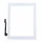 touchscreen za Apple iPad 3 beli+home dugme high CHA.