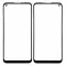 Staklo touchscreen-a+OCA za Samsung A215 Galaxy A21 2020 crno.