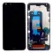 LCD ekran / displej za LG Q6 Plus +touchscreen crni+frame.