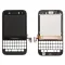 LCD ekran / displej za Blackberry Q5+touch screen+frame crni high CHA.