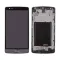 LCD ekran / displej za LG G3/D855+touch screen sivi+frame+vibro+zvucnik+hf konektor SPO SH.