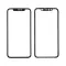 Staklo touchscreen-a+frame za iPhone XR crno AAA.