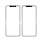Staklo touchscreen-a za iPhone XS crno AAA.