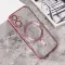 Futrola - maska Magsafe Lux za iPhone 16 6.1 roze.
