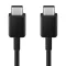 Samsung USB Data kabl PD Type C na Type C 1.8m 3A crni (EP-DX310-JBE).