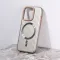 Futrola - maska Magsafe Stripe za iPhone 15 Pro 6.1 siva.