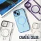 Futrola - maska Magsafe Camera Color za iPhone 12 6.1 Transparent.
