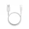 USB Data kabl Remax RC-175a PD 66W 6A Type C beli 1m.