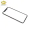 Staklo touchscreen-a za iPhone XR+ frame (Crown Quality) black (MS).