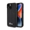 Futrola - maska Guess Hc PU Disco Script Metal za iPhone 15 6.1 (GUHCP15SPMSDGSK).