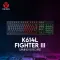Tastatura Gaming Fantech K614L Fighter II crna.