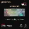 Tastatura Mehanicka Gaming Fantech MK912 RGB Atom PRO63 Wireless Mercury (red switch).