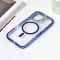 Futrola - maska Magsafe Transparent za iPhone 16 6.1 plava.