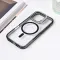 Futrola - maska Magsafe Transparent za iPhone 16 Pro 6.3 crna.