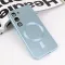 Futrola - maska Magsafe Chrome za Samsung S911B Galaxy S23 5G plava.